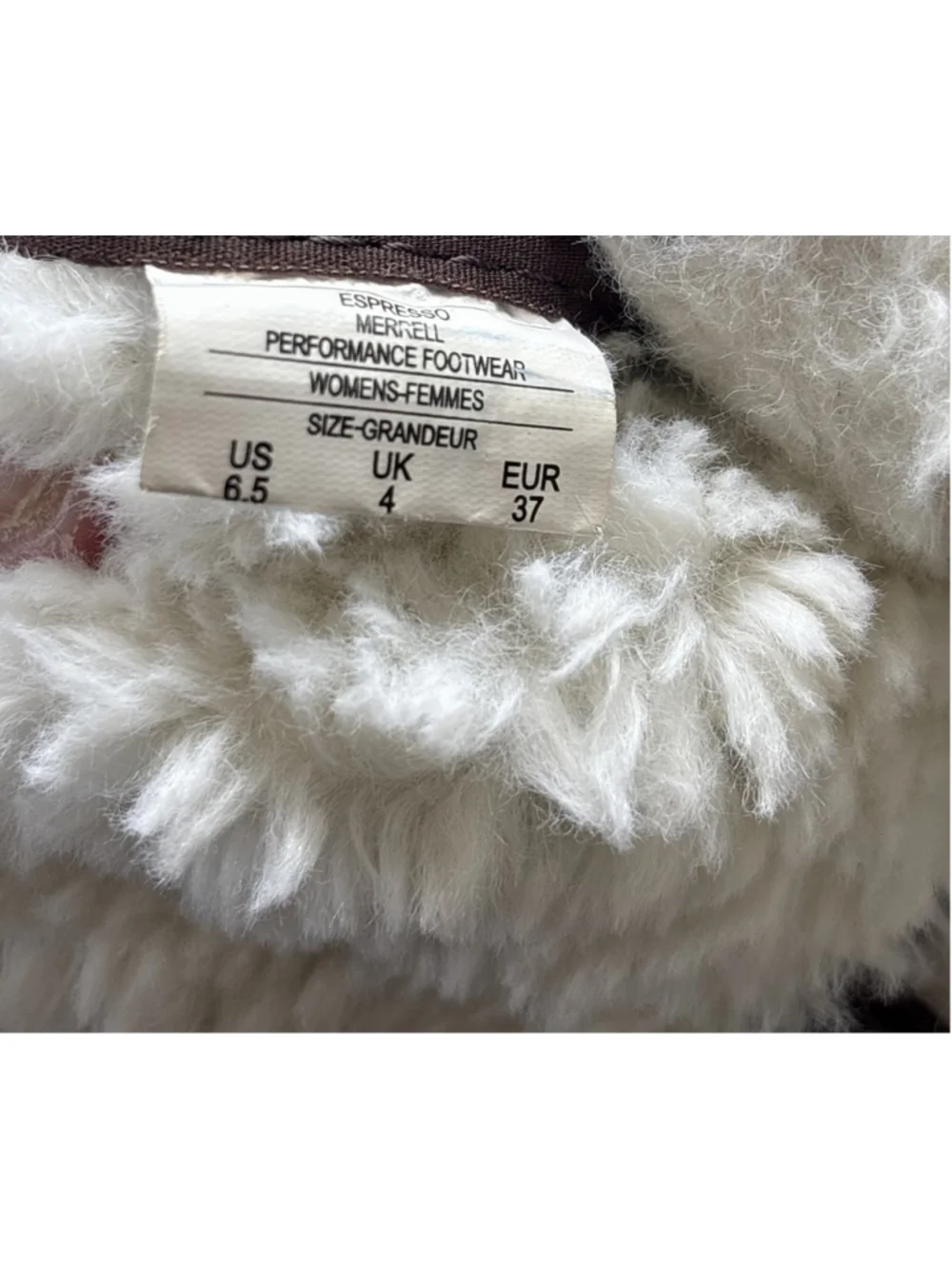 Womens Merrell Boots Pechora Sky Woolen Leather Warm Winter Size 6.5